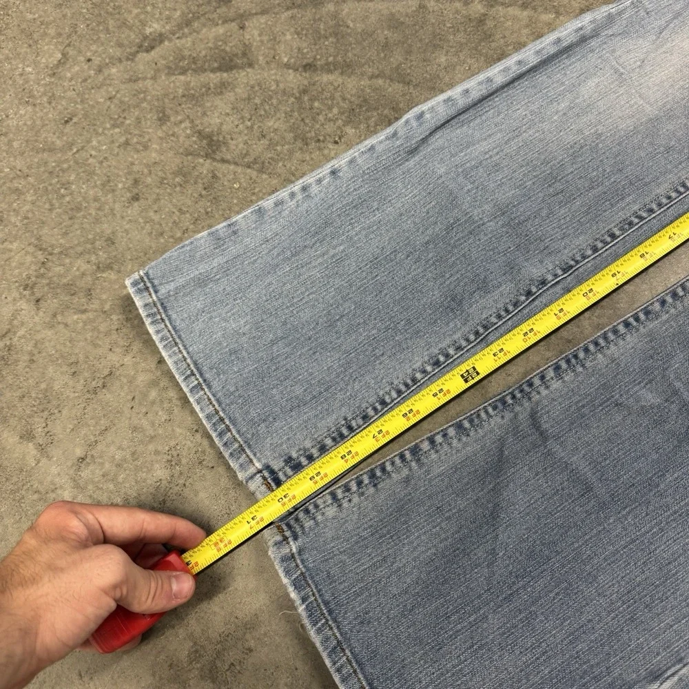 Low Rise Flare Jeans Candies Womens Size 5 Blue Bootcut Y2K Denim